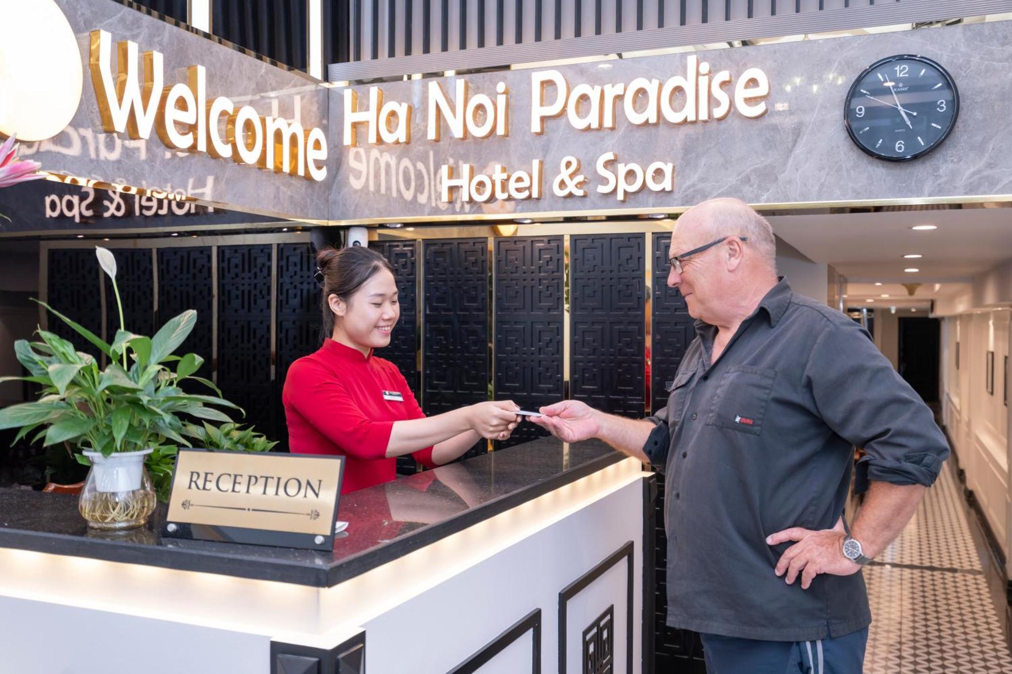 Hanoi Paradise Hotel & Travel מראה חיצוני תמונה